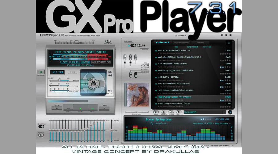 Плеер 7. AIMP GX Pro Player 7.1.1.